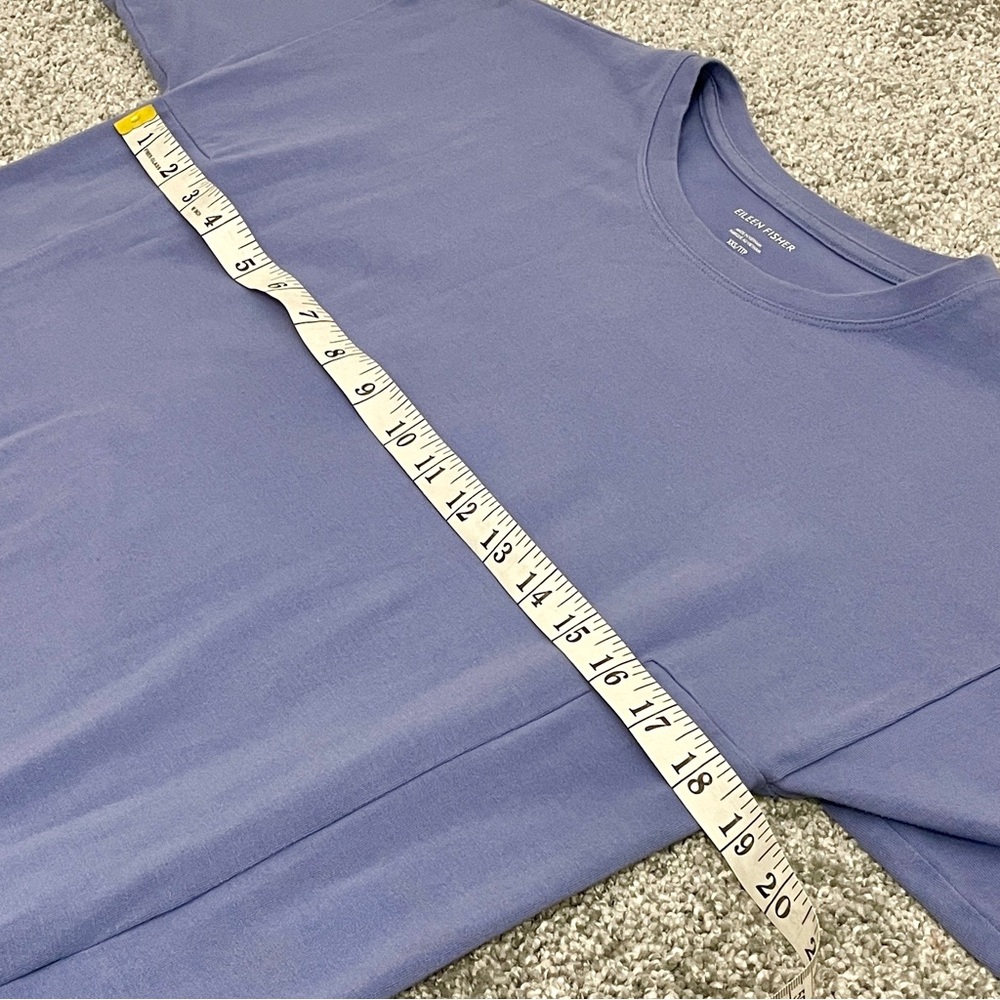 Eileen Fisher Traceable Cotton Jersey Dress - Picture 10 of 13